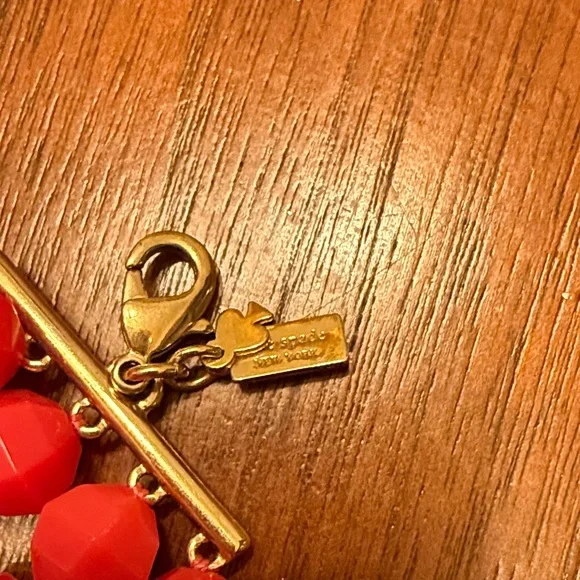 Hot Pink Beaded Necklace - Picture 2 of 2